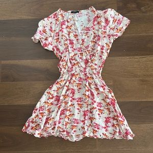 Bobi Floral Mini Dress